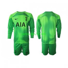Camisolas de futebol Tottenham Hotspur Guarda Redes Criança Equipamento Alternativa 2022/23 Manga Comprida